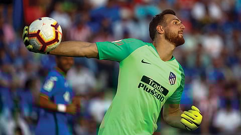 إحصائيات وأرقام مميزة لـ«أوبلاك» في حراسة مرمى أتلتيكو مدريد