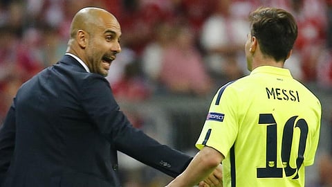 ماذا فعل ميسي عندما صرخ جوارديولا في وجهه ذات مرة؟!