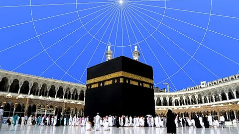 ظاهرة فلكية نادرة عصر اليوم.. كوكب الزهرة يتعامد على الكعبة المشرفة
