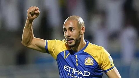 المدرج الأصفر ينقلب على نجم النصر بسبب أمرابط