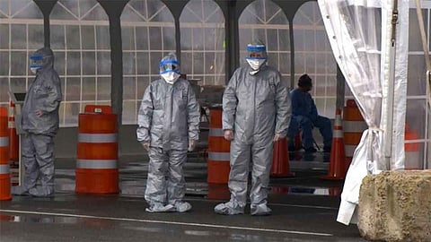 أمريكا تسجل أعلى حصيلة يومية لضحايا كورونا في العالم بحوالي 2000 وفاة