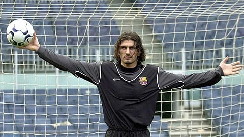 حارس برشلونة يكشف معاناته مع فيروس كورونا