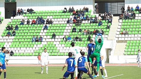 تركمانستان تستأنف مباريات الدوري بتوصية من منظمة الصحة العالمية