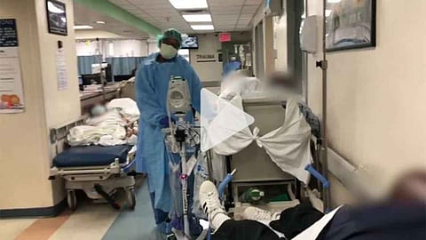 ممرضات يقاضين ولاية نيويورك بسبب عملهن في ظروف خطيرة وسط كورونا