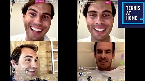 بث مباشر لـ«نادال» و«فيدرر» يحظى بأكثر من 50 ألف مشاهد