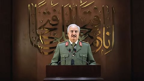 المشير حفتر يسقط «اتفاق الصخيرات».. ويقبل "التفويض الشعبي"