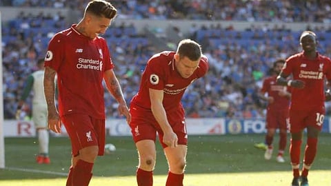 بالفيديو.. نجم ليفربول يخسر «تحدي السرعة» أمام أسرع امرأة في بريطانيا