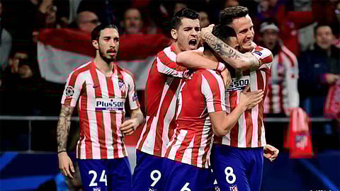 أتلتيكو مدريد يجري فحوص كوفيد-19 للاعبيه الأربعاء لاستئناف التدريبات