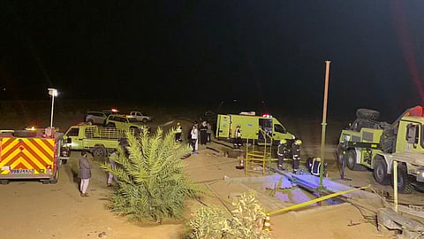 بالصور.. وفاة أربعيني بمزرعة.. سقط في بئر عمقها 20 مترًا بالرس