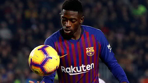 ديمبلي يفجر غضب إدارة برشلونة بسبب فحوصات كورونا