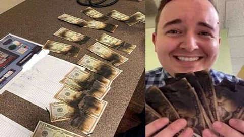 أمريكي يُعقم النقود في «الميكروويف».. فكانت هذه النتيجة