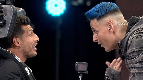 بالفيديو.. مرتضى منصور يلغي غرامة "الجزار" بعد قيامه بضرب رامز جلال