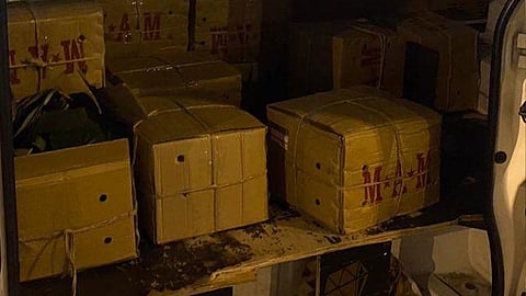 بالصور.. ضبط 150 كجم من مضغة «التنبول» في أجياد مكة
