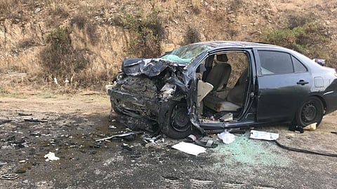 مصرع شخص وإصابة خمسة آخرين في حادثي تصادم منفصلين في الباحة