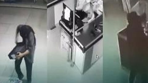 شاهد.. القبض على متهم بسرقة أجهزة صراف آلي ومراكز تجارية بالرياض