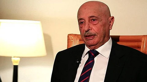 عقيلة صالح يرحّب بإعلان القاهرة لحلّ الأزمة الليبية: تتماشى مع الدستور