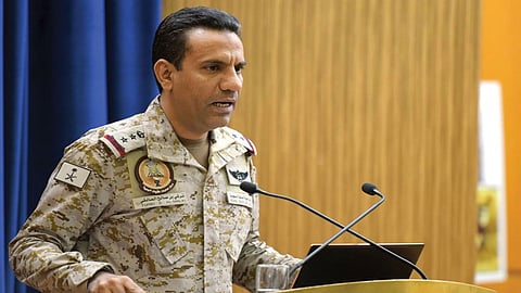 التحالف: اعتراض وتدمير صاروخ باليستي أطلقته الميليشيا الحوثية الإرهابية باتجاه المملكة