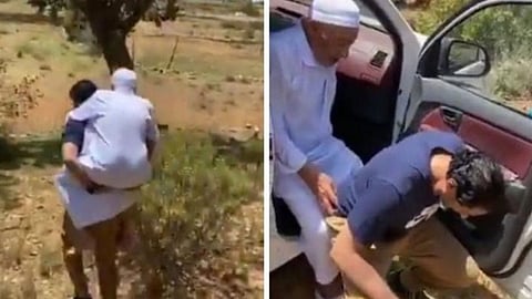 بالفيديو.. مقطع مؤثر في بر الوالدين لـ"بطل العدو" سعد شداد الأسمري