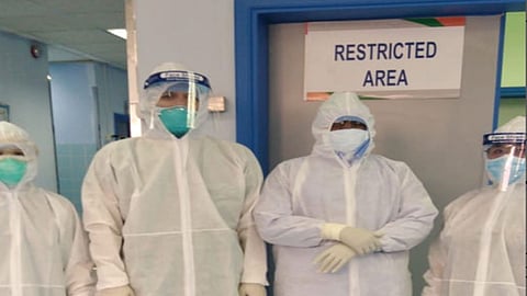 عملية قيصرية ناجحة لمصابة بكورونا في ظهران الجنوب.. وأخذ مسحة للمولود