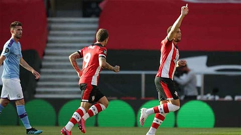 مانشستر سيتي يسقط أمام ساوثهامبتون في الدوري الإنجليزي