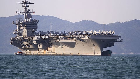 جيش الصين يراقب حاملتي طائرات أمريكية.. وقائد عسكري: «رأونا ورأيناهم»