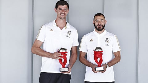 رابطة «الليجا» تسلم نجمي ريال مدريد جائزة أفضل لاعب