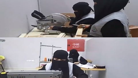 بالفيديو.. السعودية «عائشة» تدرِّب نساء بجازان على حرفة النجارة