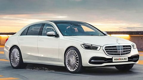 الشكل المتوقع للجيل الجديد من مرسيدس S-Class