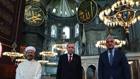 رسائل أردوغان العبثية في «آيا صوفيا».. تٌثير الاحتقان ضد تركيا
