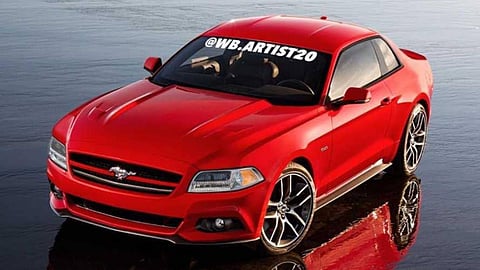 هكذا سيصبح شكل فورد موستنج لو استوحت تصميمها من الجيل الثالث