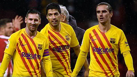 برشلونة يتلقى دفعة فرنسية قبل اختبار نابولي الصعب