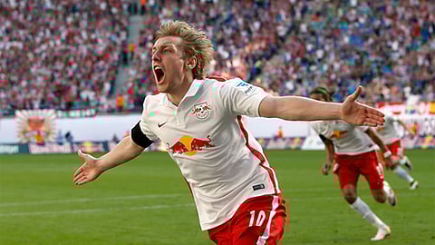 لاعب خط الوسط السويدي فورسبيرج يعلن رغبته في الاستمرار مع لايبزج