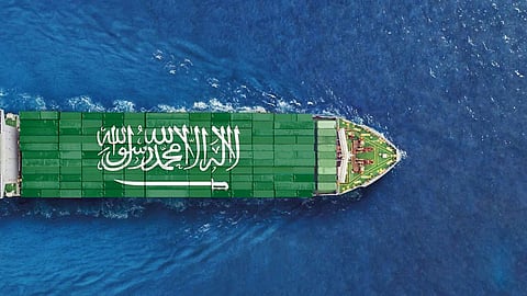 بالصور.. انضمام الناقلة «حباري» إلى الأسطول البحري التجاري السعودي