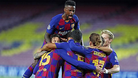 برشلونة يُقصي نابولي ويواجه البايرن في ربع نهائي أبطال أوروبا