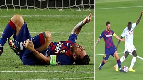 تطورات إصابة ميسي ومدى جاهزيته لمواجهة البايرن في أبطال أوروبا