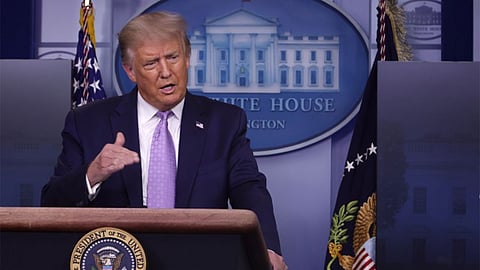 أول تعليق من ترامب بعد حادث إطلاق النار بمحيط البيت الأبيض