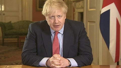 جونسون يرحب باتفاق الإمارات وإسرائيل على مباشرة العلاقات الثنائية