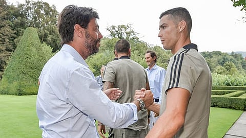 رئيس يوفنتوس يحسم مستقبل رونالدو في الموسم المقبل