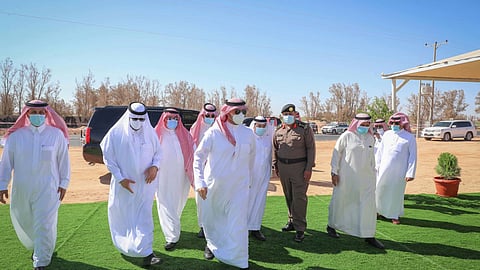 جولات تفقدية لأمير الجوف على مدن المنطقة ومشاريع طبرجل