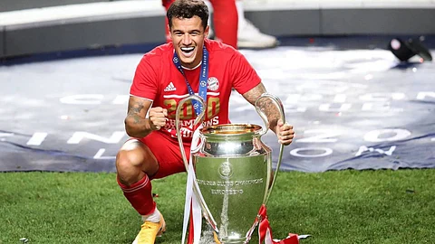 بعد تتويجه بدوري أبطال أوروبا 2020.. كوتينيو محور أزمة بين بين ليفربول وبرشلونة
