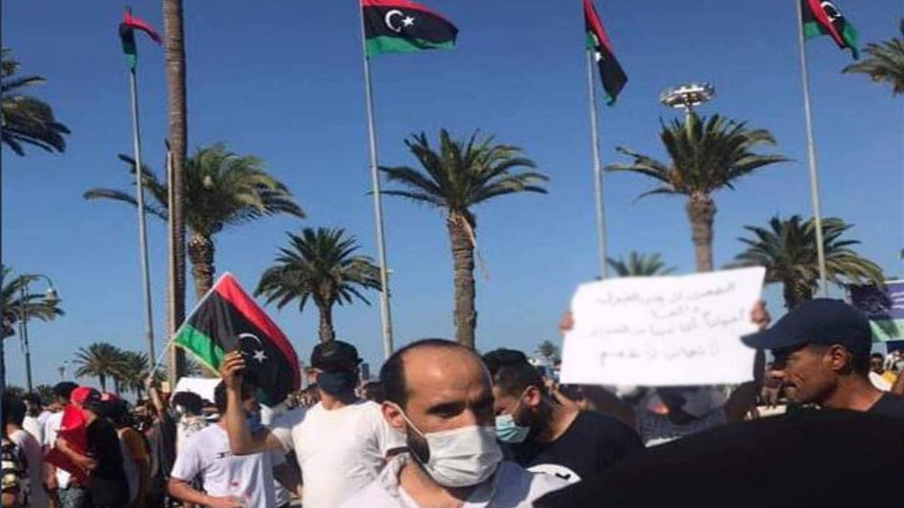 الوفاق الليبية تشهر سلاح محاربة كورونا لوأد احتجاجات المتظاهرين في العاصمة