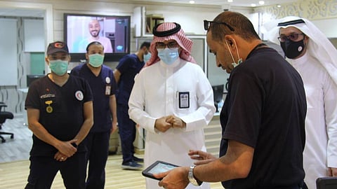 تدعيم الشراكة الفاعلة بين الهلال الأحمر والحرس الوطني بالمدينة المنورة