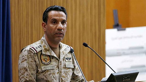 التحالف يعترض ويدمر طائرة مفخخة أطلقتها ميليشيا الحوثي باتجاه نجران