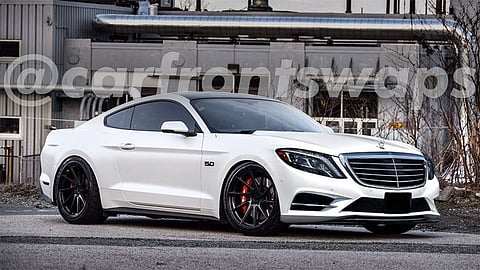 هذه نتيجة مزج مرسيدس S-Class مع فورد موستنج