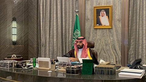 ولي العهد يتلقى اتصالاً هاتفياً من رئيس الوزراء البريطاني