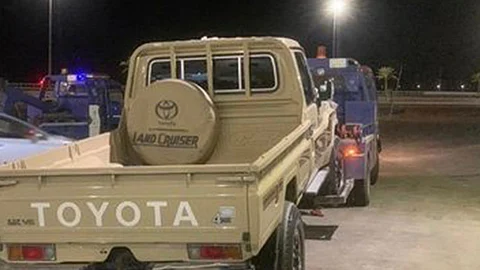 أصحاب مركبات يمارسون التفحيط في حائل والمرور يضبطهم