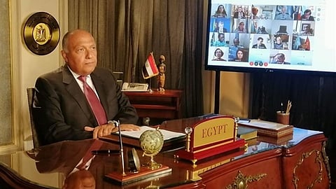 مصر تؤكد دعم المساعي السعودية لدفع مسيرة الحل السياسي في اليمن