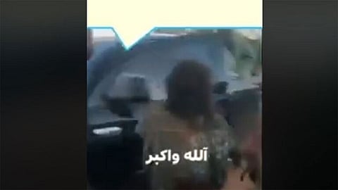 بالفيديو... لحظة القبض على زوجة أمير تنظيم «داعش» الجديد في ليبيا