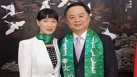 سفير الصين بالسعودية يهنئ باليوم الوطني: «نفرح بفرحكم ومجدكم»