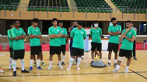 «أخضر الصالات» يضع الرتوش الأخيرة في الدمام قبل مغامرة «الكويت»